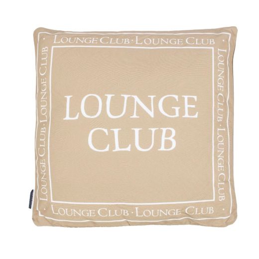 Lounge Club outdoor kussen taupe 50x50cm