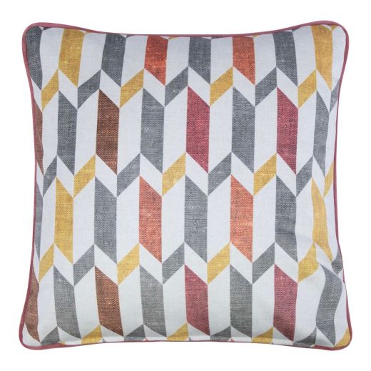 Liya kussen licht mosterd 45x45 cm