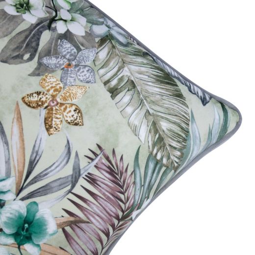 Liya kussen licht groen 45x45 cm