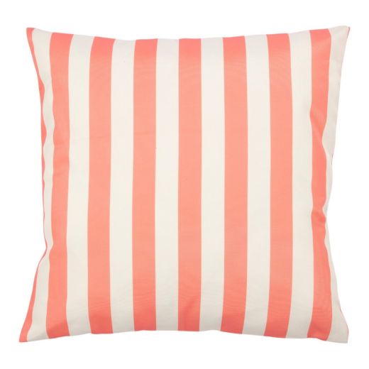 Cushion Outdoor Enjoy striped pink/white  45 x 45 cm 
