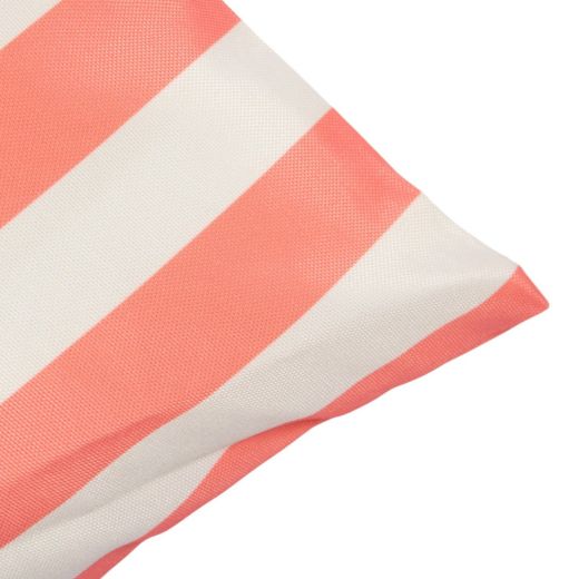 Cushion Outdoor Enjoy striped pink/white  45 x 45 cm 