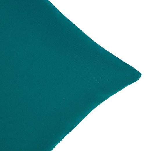 Lef uni outdoor petrol kussen 45x45cm