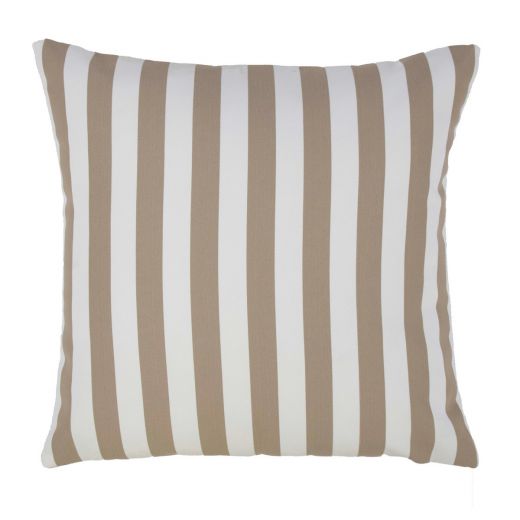 Lef kleine streep outdoor sand kussen 45x45cm