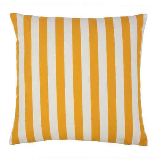 Lef outdoor kleine streep geel 45x45 cm