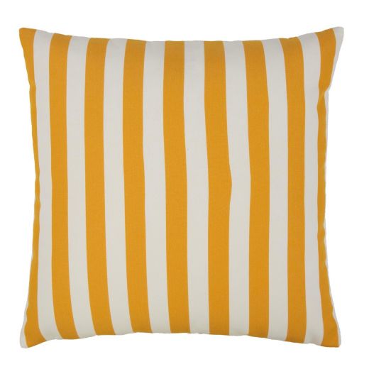 Lef outdoor kleine streep geel 45x45 cm