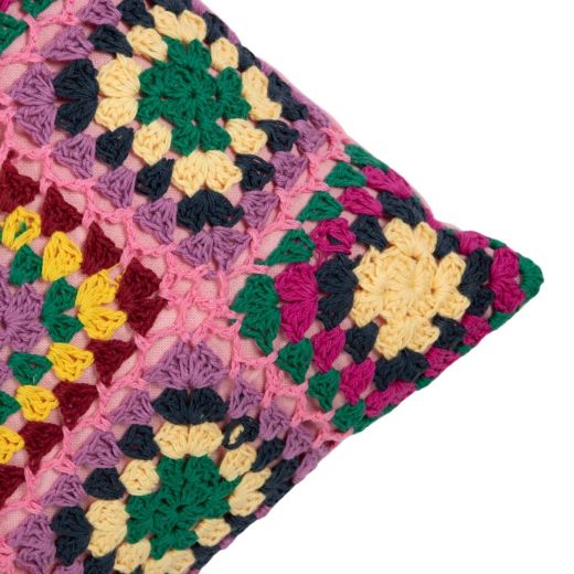 Cushion crochet mutli combo 1 45x45cm