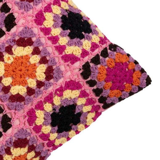 Cushion crochet mutli combo 2 45x45cm