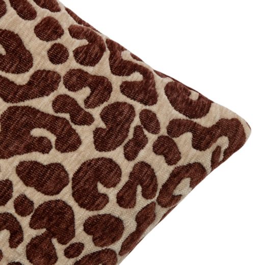 Cushion Lileo red brown 45x45cm