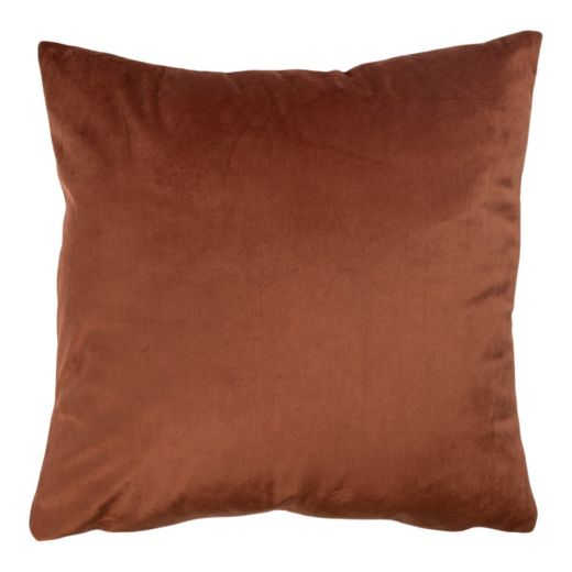 Kussen Sacha rood bruin 45x45cm