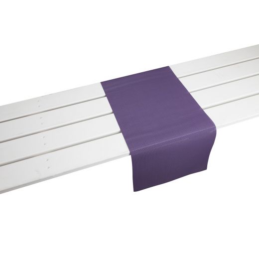 Orlando Chemin de table d’extérieur violet 30x240cm 