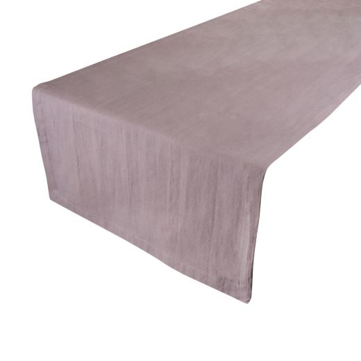 Jazz Tischläufer dunkel Grau 50x140cm 