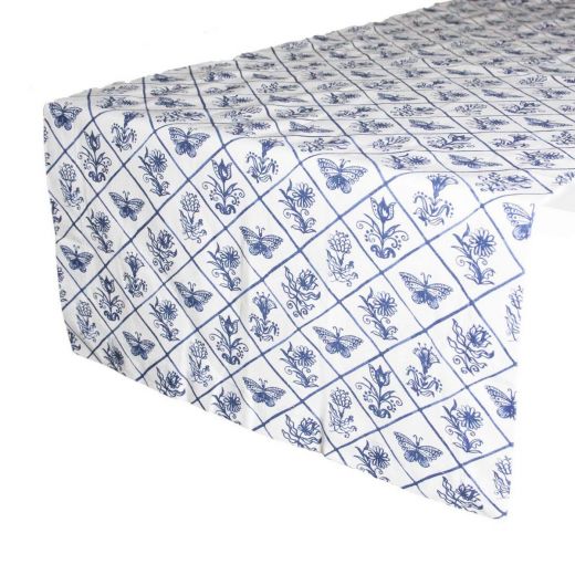 Delft blau Tischläufer 50x140cm 
