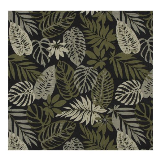 Kendra Jungle Küchensatz schwarz grün 35x50/40x40cm (set of 8) 