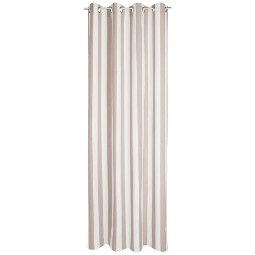 Mireille curtain nature 140 cm x 260 cm 8 rings