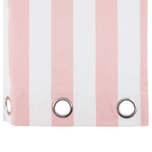 Mireille curtain pink 140 cm x 260 cm 8 rings