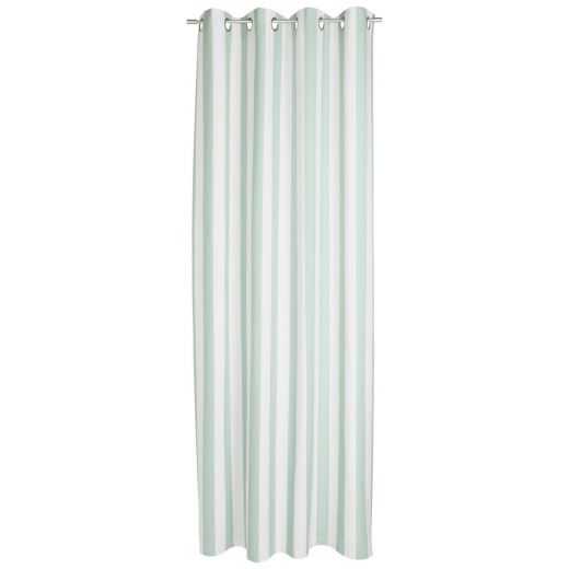 Mireille curtain mint green 140 cm x 260 cm 8 rings