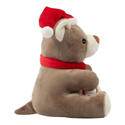 Deurstopper Beer licht bruin h27cm