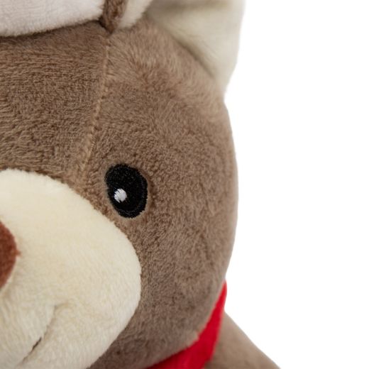 Deurstopper Beer licht bruin h27cm