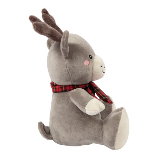 Deurstopper Rendier grijs h27cm