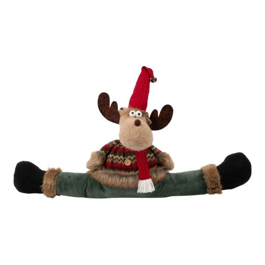 Windstopper Rendier rood muts en bel 85cm