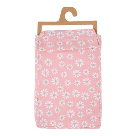 Daisy Flowers Tafelkleed Textiel roze rond 160cm 