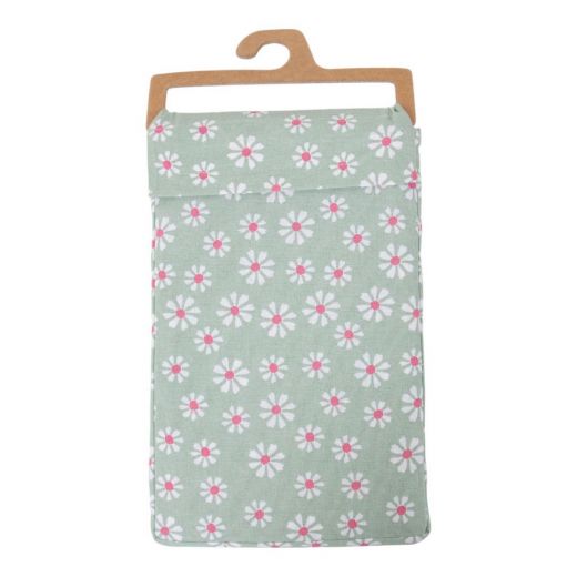 Daisy Flowers Tafelkleed Textiel groen 140x250cm 