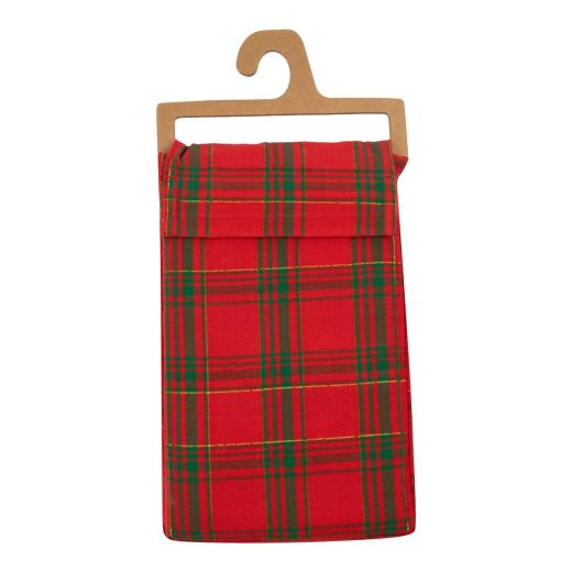 Wonder Christmas Tafelkleed Textiel goud groen rood 140x250cm 