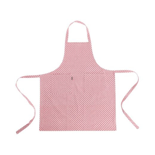 Dutch Check Apron red 75x90cm 