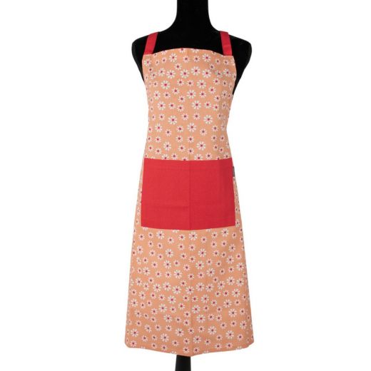 Daisy Flowers Schort oranje 75x90cm 