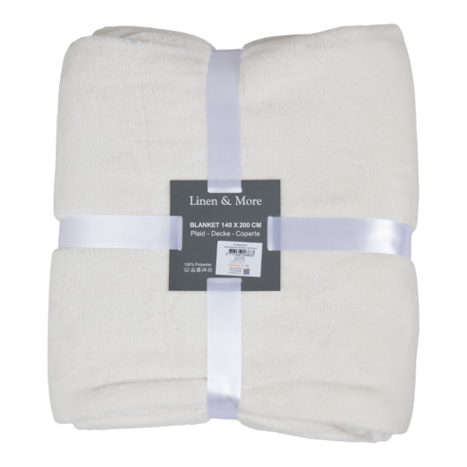 Plaid Marmaris Off White 140x200cm