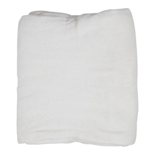 Plaid Marmaris Blanc Casse 140x200cm