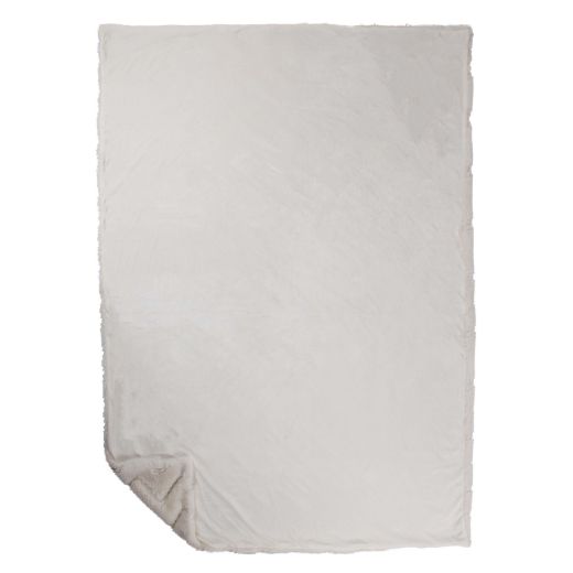 Plaid Zig Zag Off White 140x200cm