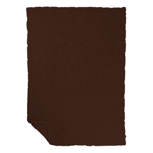 Plaid Zig Zag Brown 140x200cm