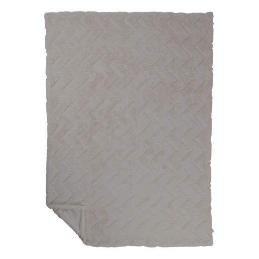 Plaid Zig Zag Grey 140x200cm