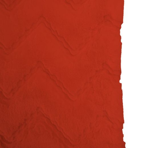 Plaid Zig Zag Orange 140x200cm