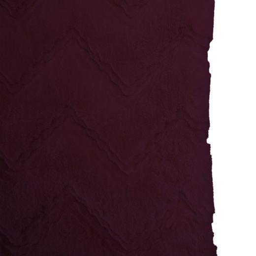 Plaid Zig Zag Purple 140x200cm