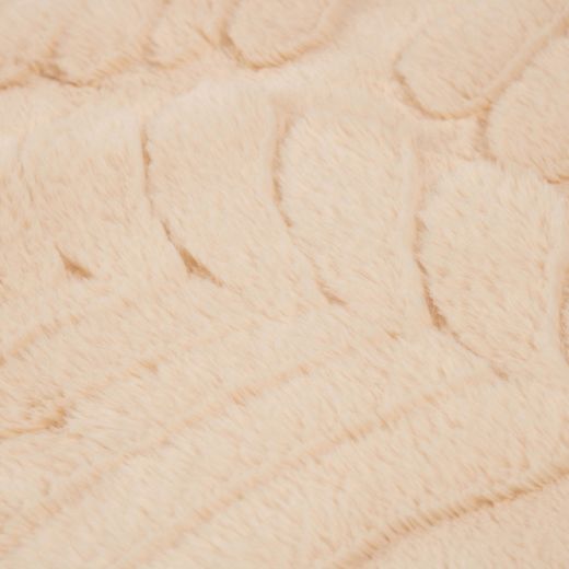 Plaid Bladeren Beige 140x200cm