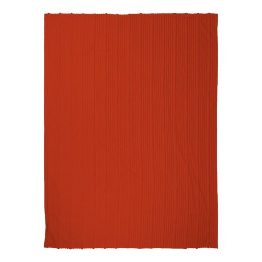 Plaid Stripes Orange 140x200cm