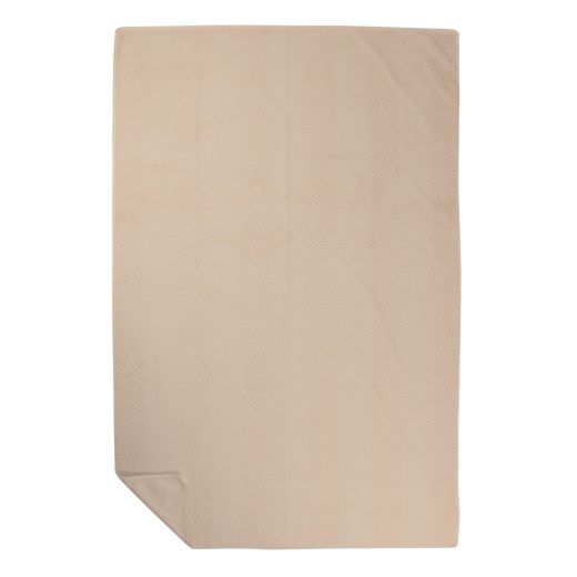 Plaid Herringbone Beige 140x200cm