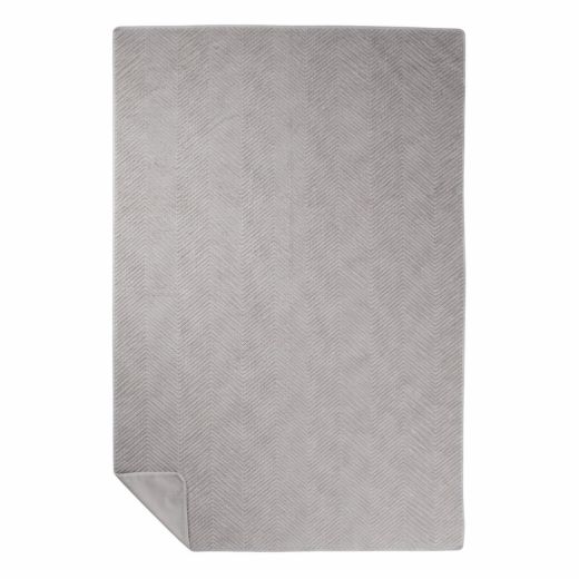 Plaid Herringbone Grey XL 200x240cm