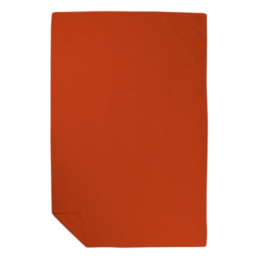 Plaid Herringbone Orange 140x200cm