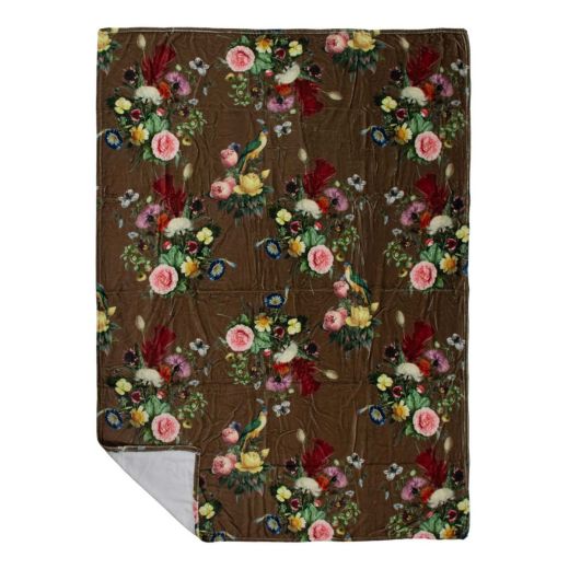 Plaid Imelda marron 130x170cm