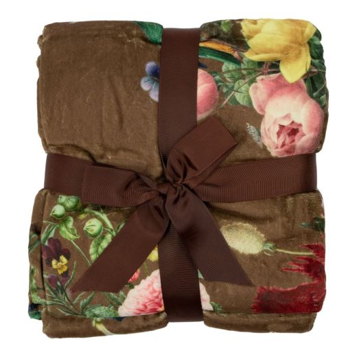 Plaid Imelda marron 130x170cm