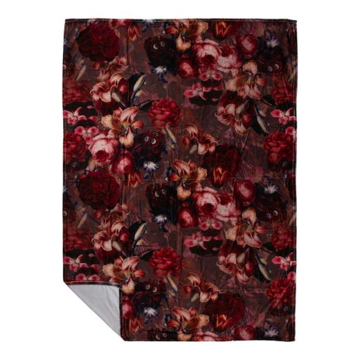 Plaid Imelda rouge 130x170cm