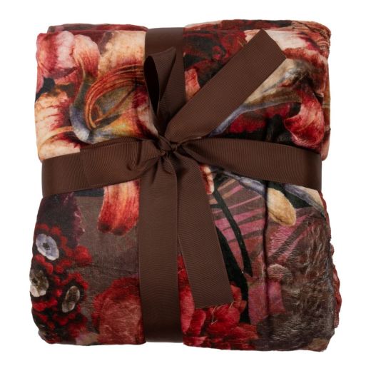 Plaid Imelda rouge 130x170cm