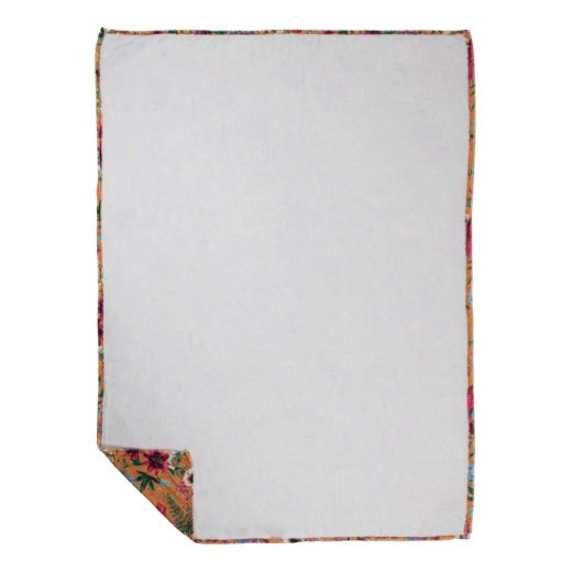 Plaid Imelda jaune 130x170cm