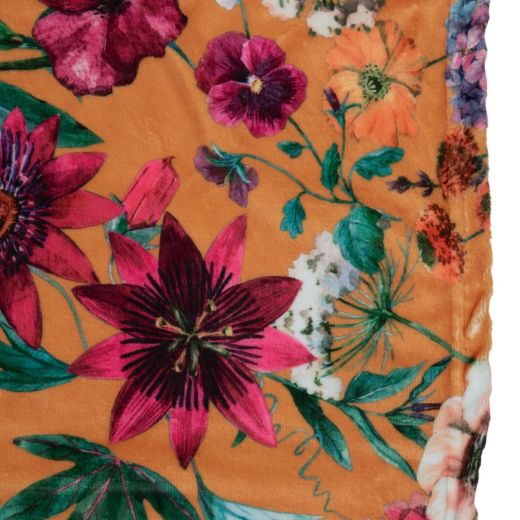 Plaid Imelda jaune 130x170cm