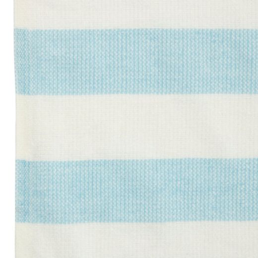 Plaid rayures bleu 150x200cm