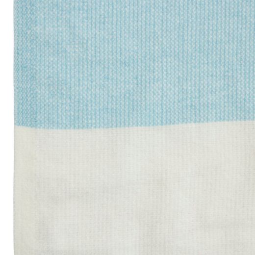 Plaid blocs bleu 150x200cm