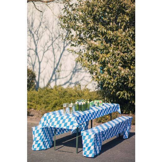 Bar Tablecover Schwer Entflammbar bavarian d90cmxh130cm 